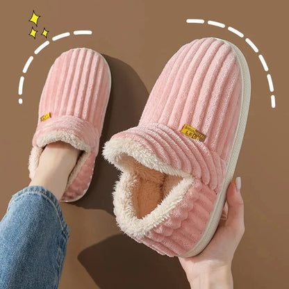 Cozy Fuzzy Indoor Slippers – Premium Comfort by BlissFeet™