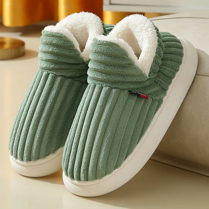 Cozy Fuzzy Indoor Slippers – Premium Comfort by BlissFeet™