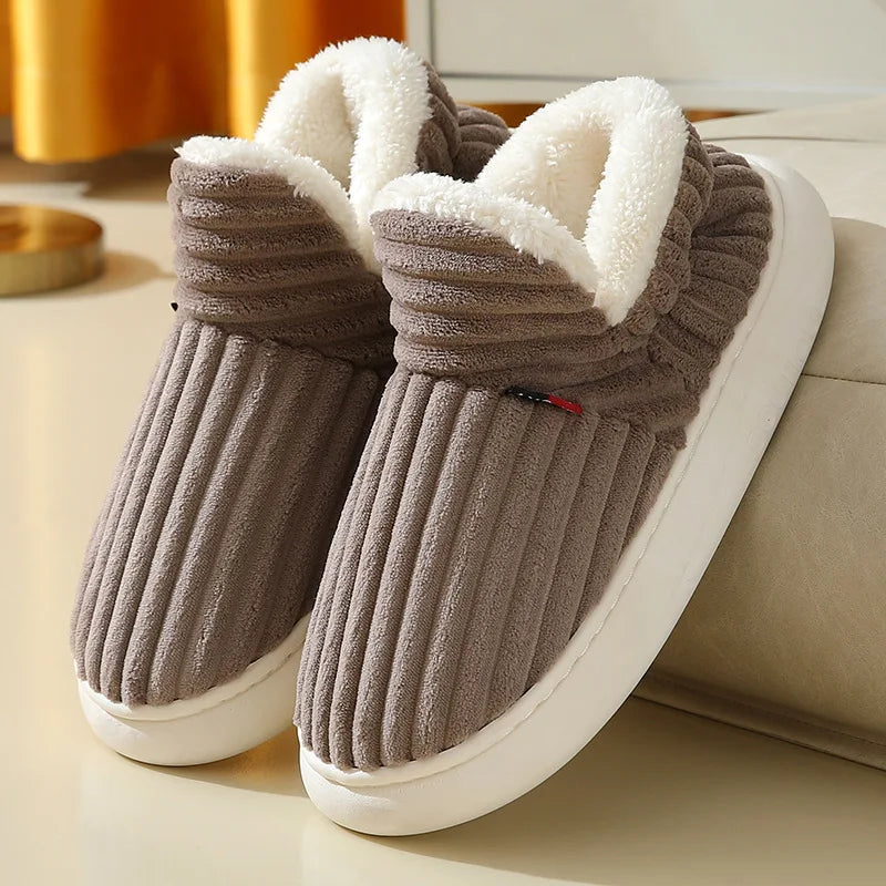 Cozy Fuzzy Indoor Slippers – Premium Comfort by BlissFeet™