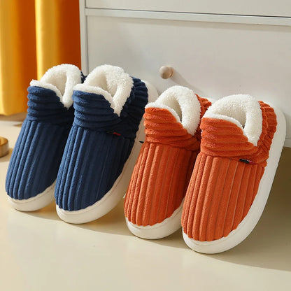 Cozy Fuzzy Indoor Slippers – Premium Comfort by BlissFeet™